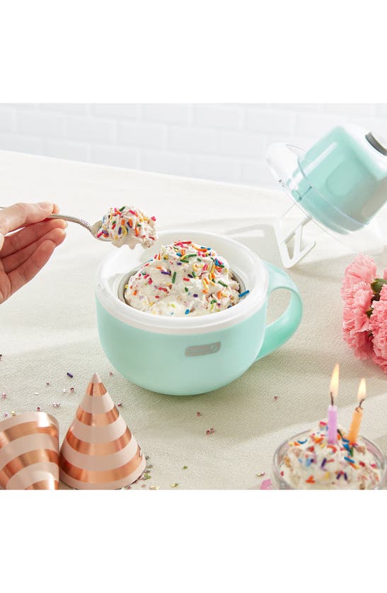 Dash My Mug Ice Cream Maker In Aqua