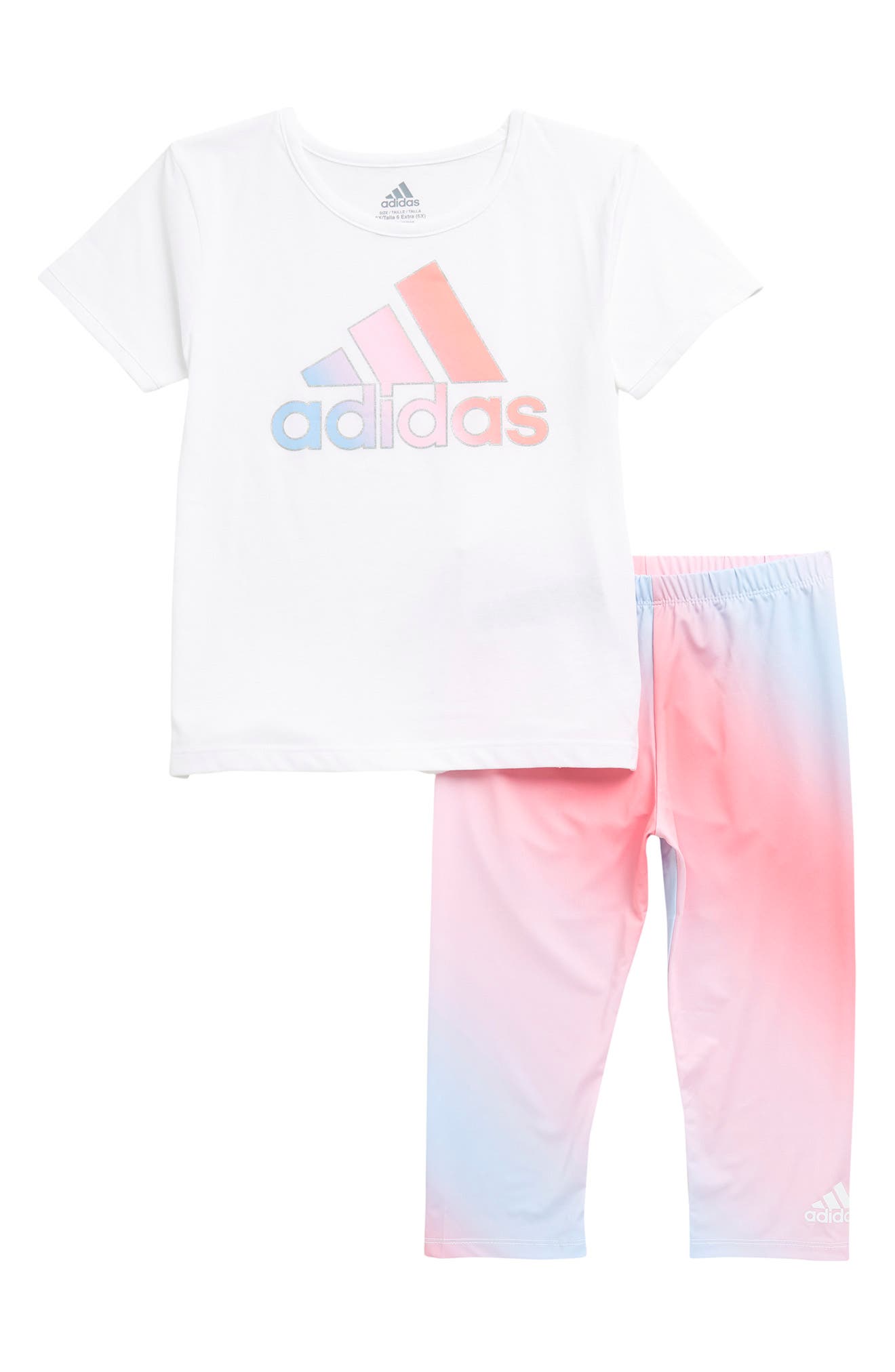 adidas Ombré T-Shirt \u0026 Leggings Set 