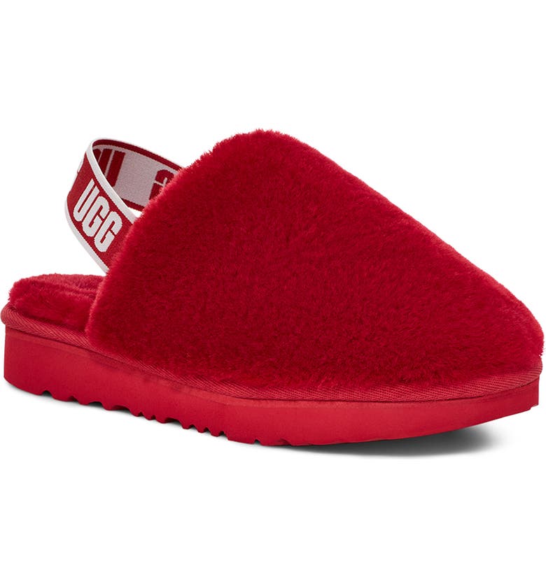UGG® Fluff Yeah Genuine Shearling Clog | Nordstrom
