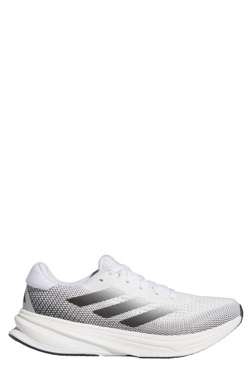 Shop Adidas Originals Adidas Supernova Rise Running Shoe In White/black/metallic