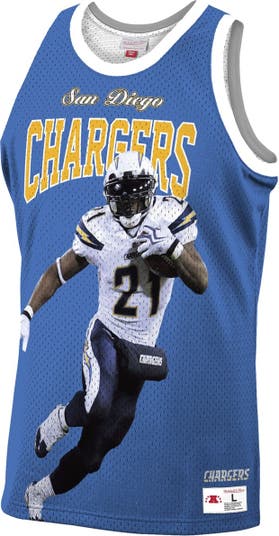 Mitchell & Ness Men's Mitchell & Ness LaDainian Tomlinson Powder Blue San  Diego Chargers Retired Player Tank Top