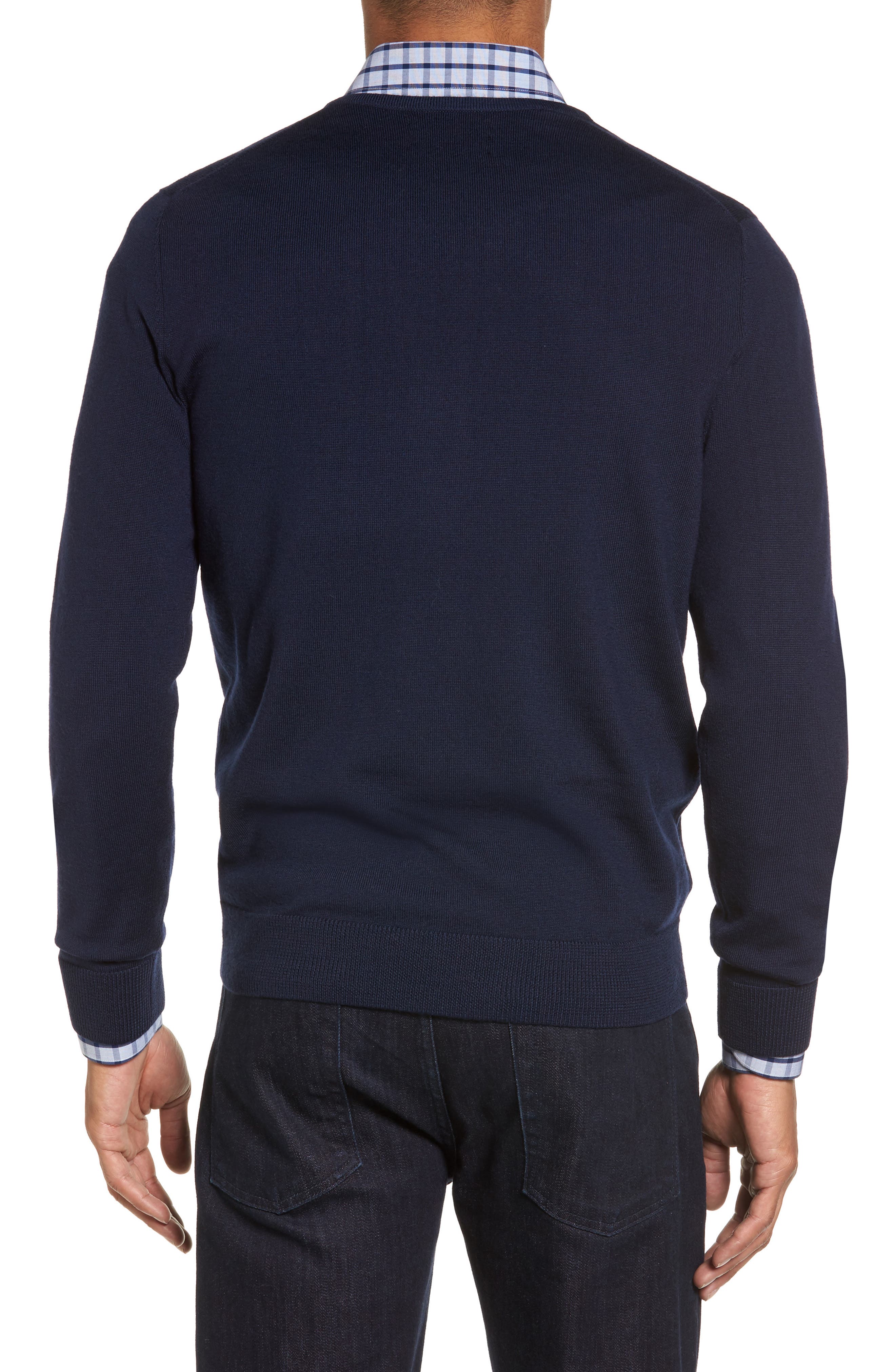 NORDSTROM MEN'S SHOP | V-Neck Merino Wool Sweater | Nordstrom Rack