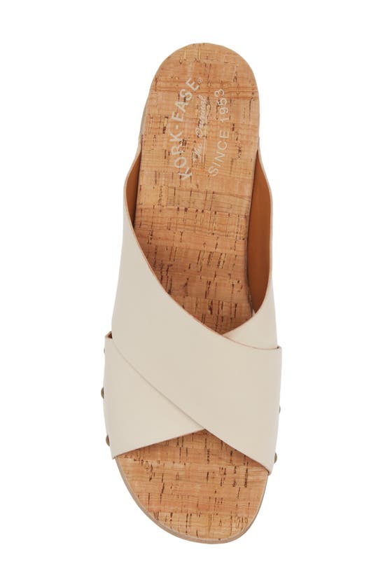 Shop Kork-ease ® Tatum Slide Sandal In White Leather