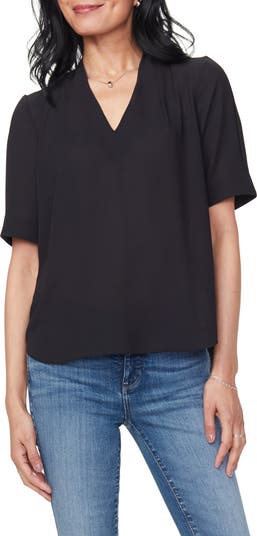 NYDJ Charming V-Neck Top | Nordstrom