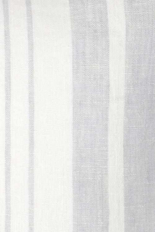 Shop Anaya So Soft Linen Pillow With Down Insert In Light Grey Bold Stripes