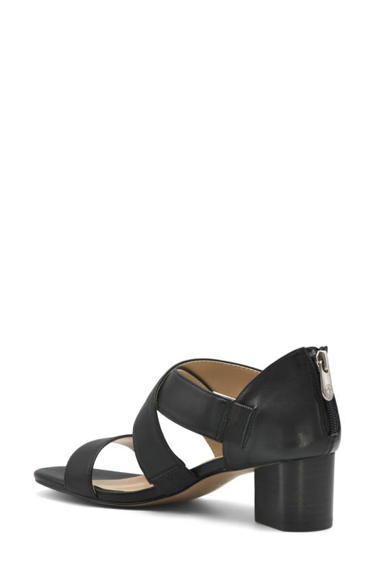 Shop Adrienne Vittadini Astoric Sandal In Black