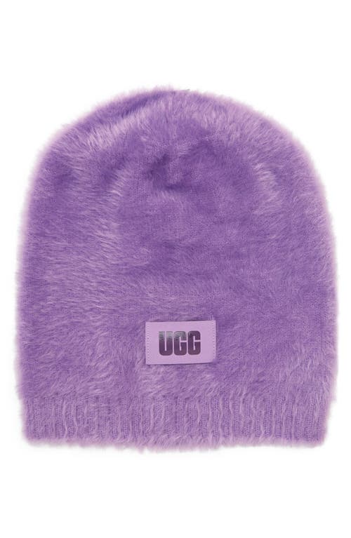 UGG(r) Women's Plush Slouchy Beanie in Purple Punch