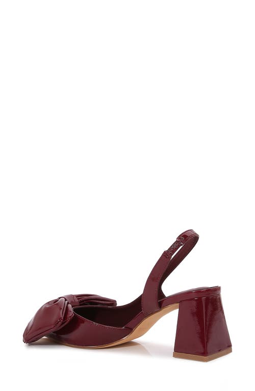 BERNESS BERNESS CYNTHIA POINTED TOE SLINGBACK PUMP