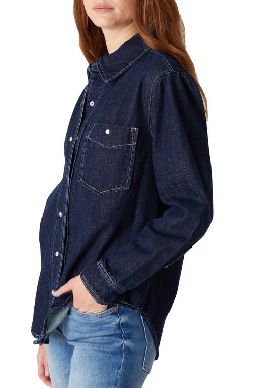 Shop Blanknyc Denim Shirt In Shot Caller