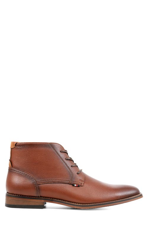 Tommy Hilfiger Bage Chukka Boot In Cognac Tumble