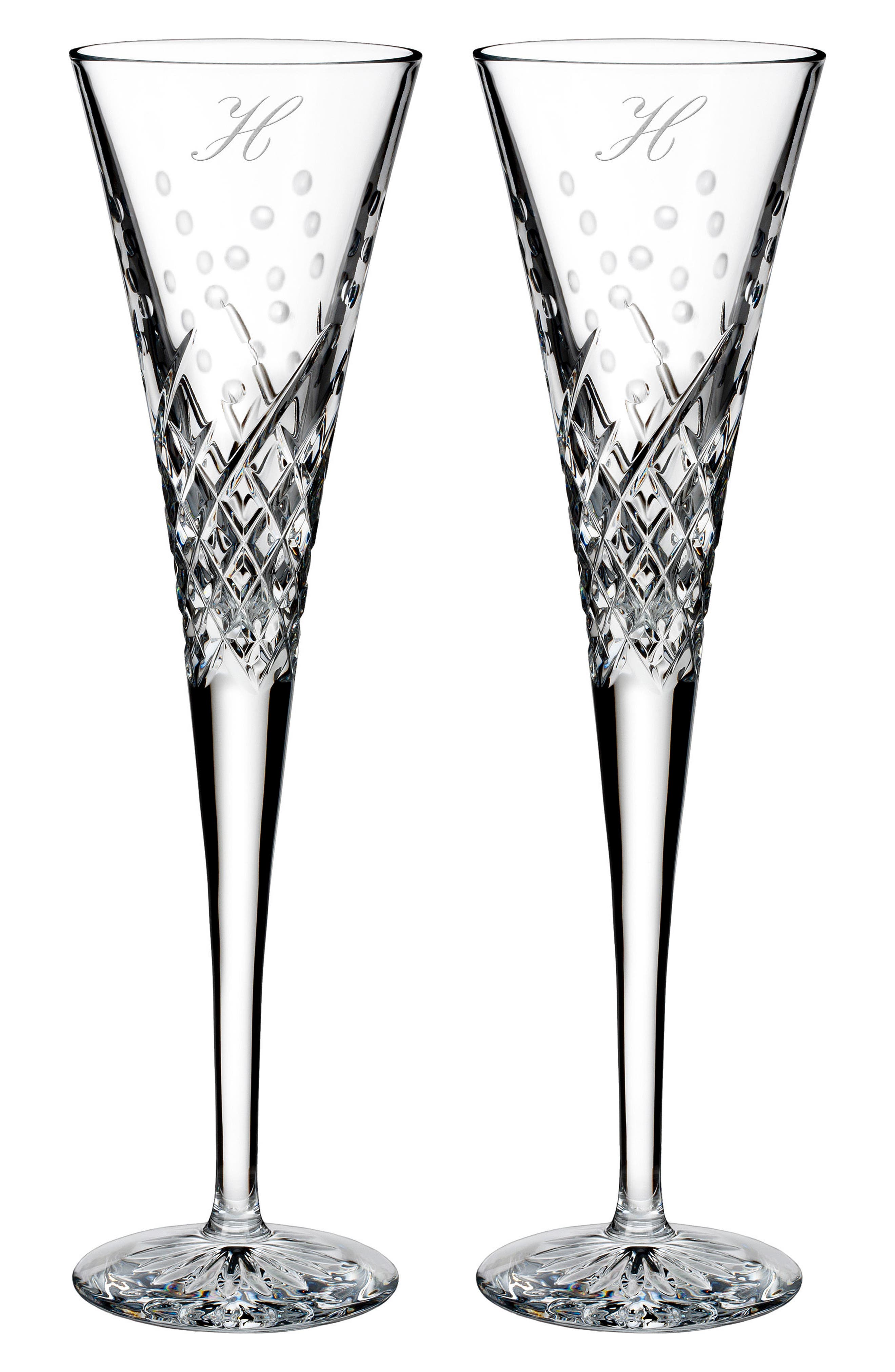 waterford champagne glasses