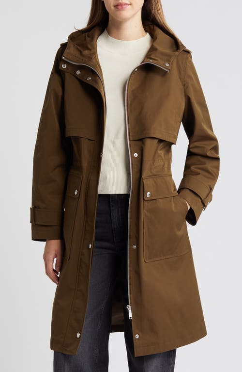 SAM EDELMAN SAM EDELMAN HOODED TRENCH COAT 