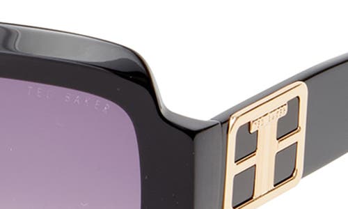 TED BAKER TED BAKER LONDON 55MM SQUARE SUNGLASSES