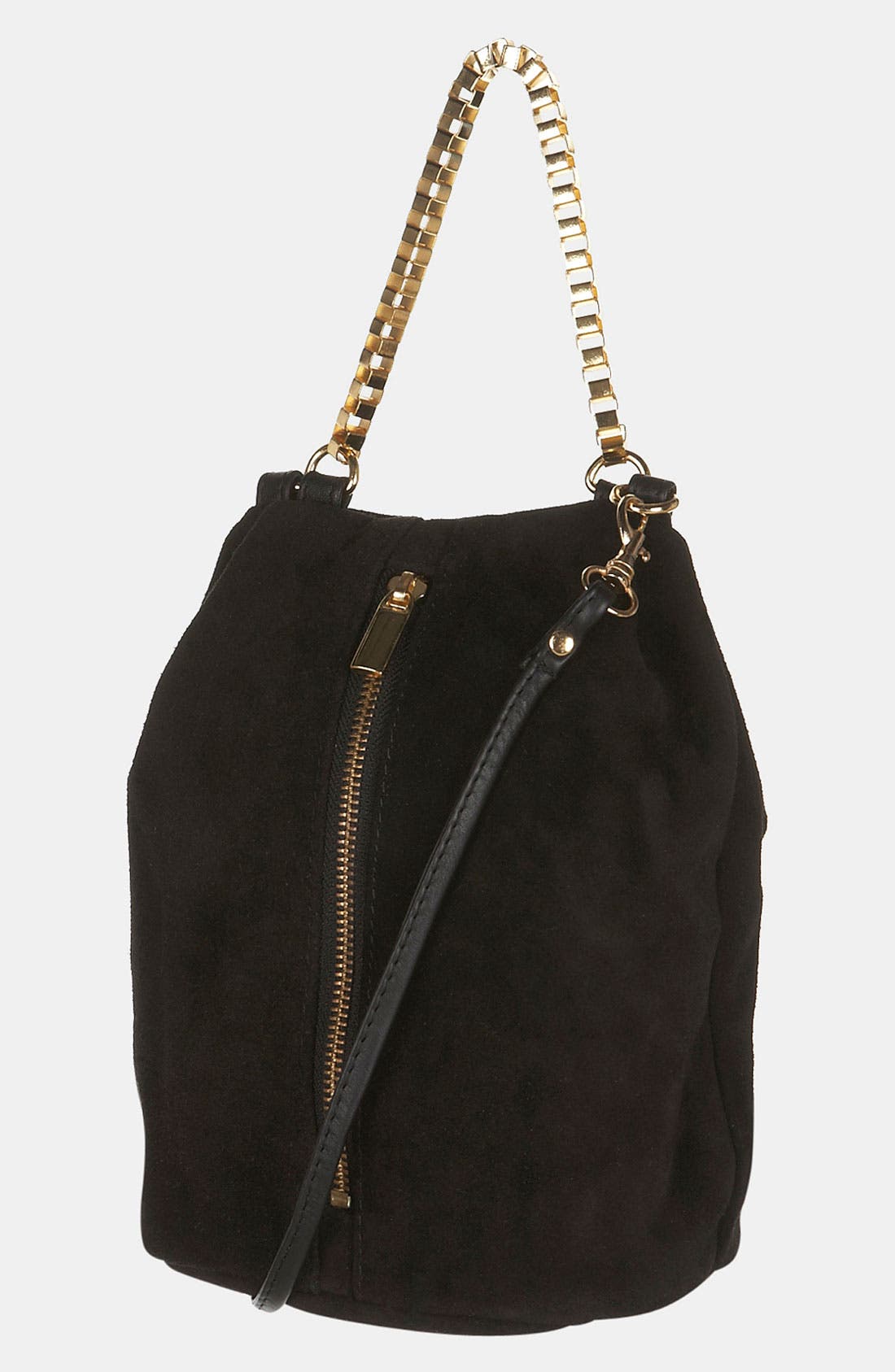 topshop suede bag