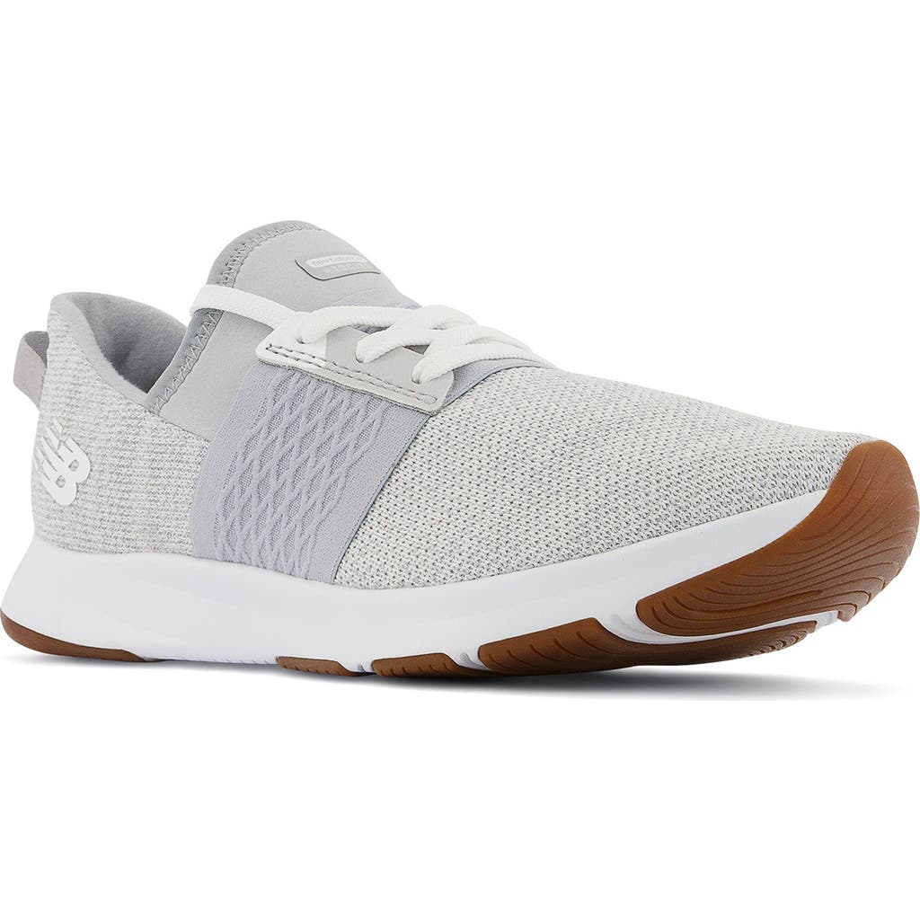 Shop New Balance Dynasoft Nergize V3 Cross Training Sneaker In Grey/white
