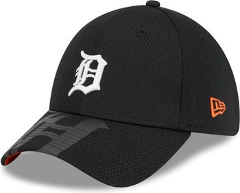 Men's New Era Brown Detroit Tigers Harvest A-Frame 9FORTY Adjustable Hat
