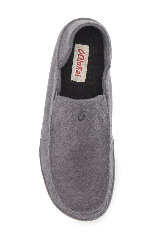 Shop Olukai Moloa Hulu Slip-on In Rock/rock