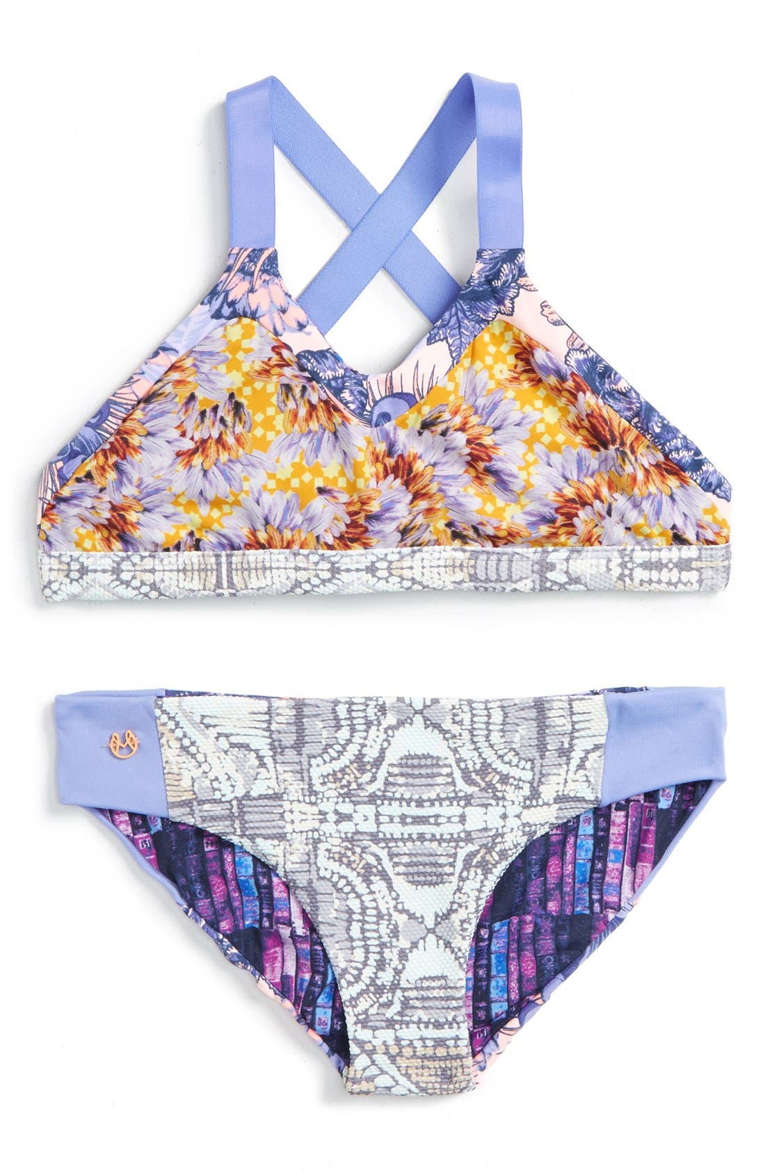 Maaji 'Feel the Wind' Reversible TwoPiece Swimsuit (Big Girls) Nordstrom