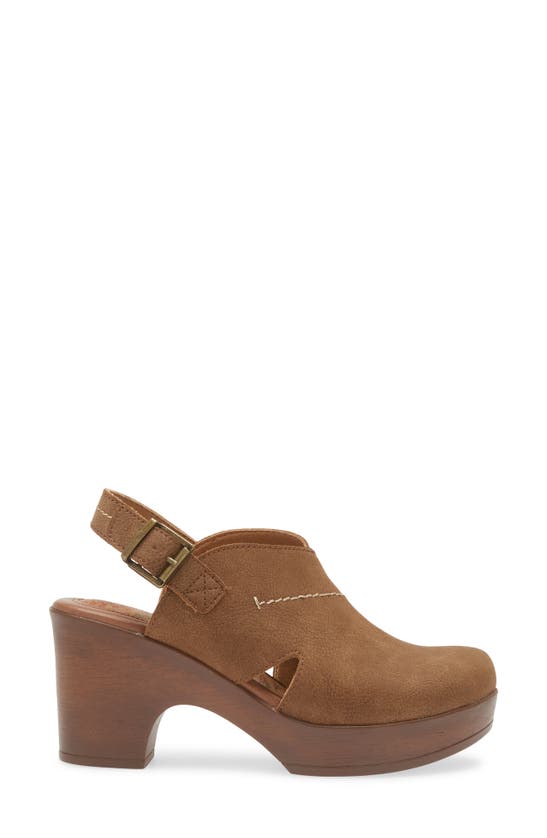 Shop B O C By Børn Cecila Platform Clog In Brown Nubuck