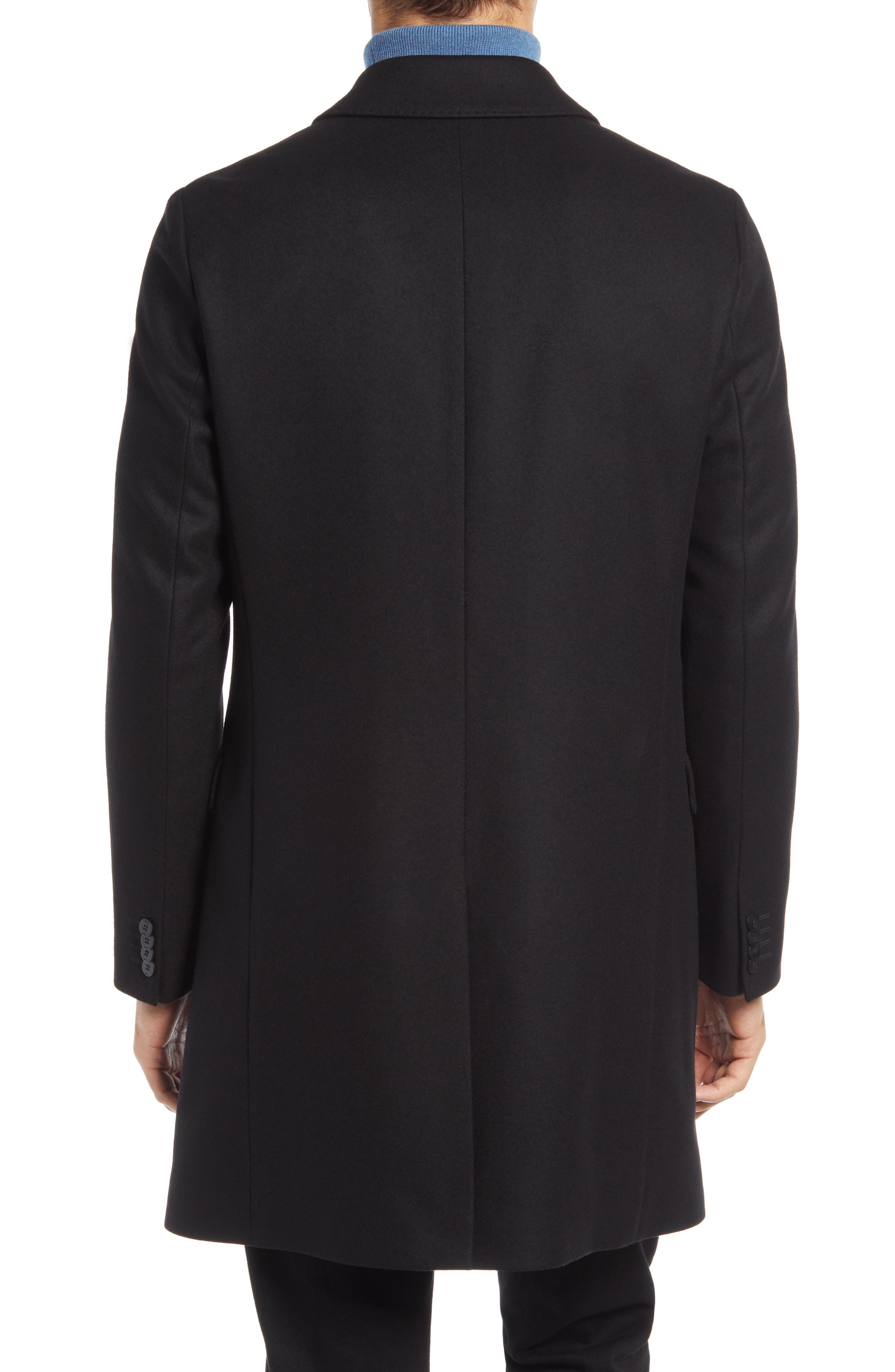 hugo migor wool blend coat