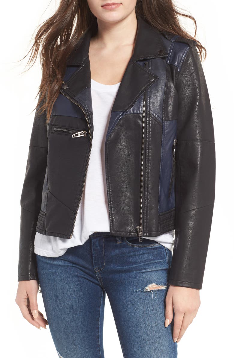 Faux Leather Jacket