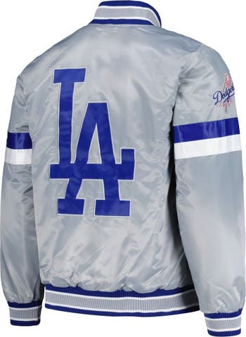 Men's Starter Royal Los Angeles Dodgers Lead Runner Full-Zip Jacket Size: Extra Large