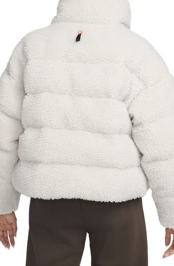 Nike white puffer clearance coat