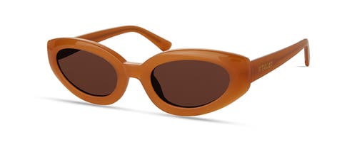 Derek Lam 10 Crosby Vesper Sunglasses In Peach Orange
