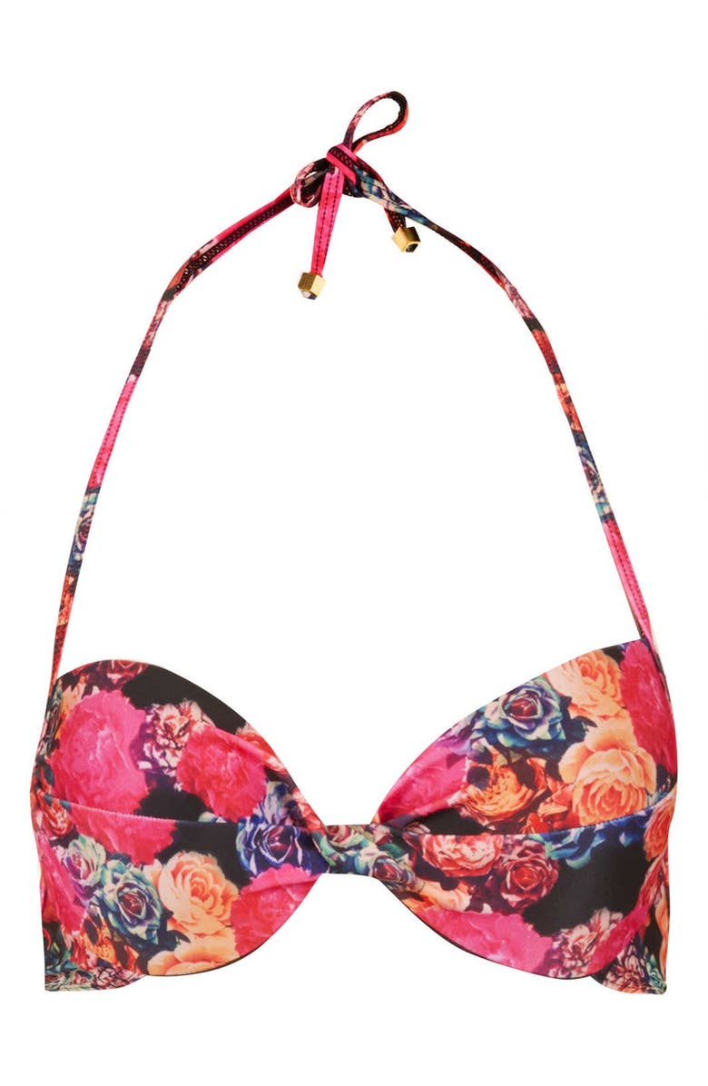 Topshop 'Trailing Rose' String Bikini Top | Nordstrom