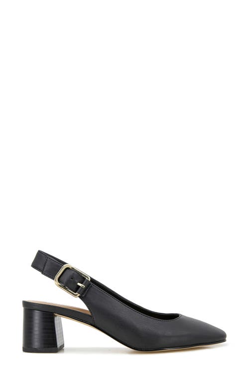 Kensie Leanna Slingback Pump In Black Pu