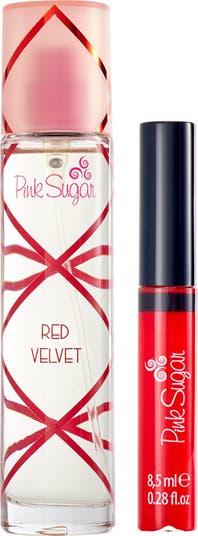 Pink Sugar Red Velvet Eau de Toilette & Lipgloss Set