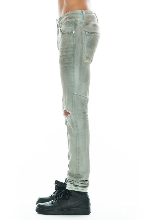 Hvman Rocker Stretch Slim Fit Jeans In Reef