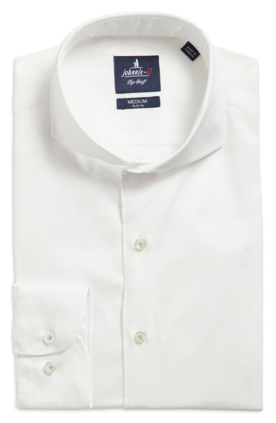Shop Johnnie-o Boswell Button-up Shirt In White