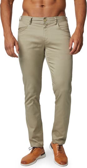 Men's 5-Pocket Slim Fit Twill Pants - Rattan