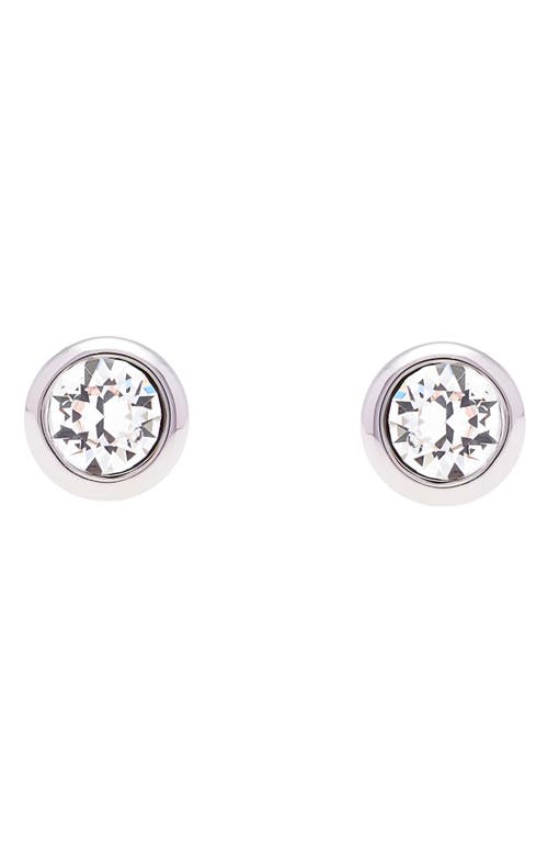 Ted Baker London Sinaa Crystal Stud Earrings in Crystal/Silver at Nordstrom