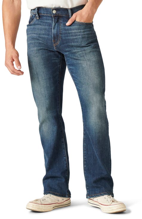 Lucky Brand Mens 411 Athletic Taper Coolmax Stretch Jean, Hula