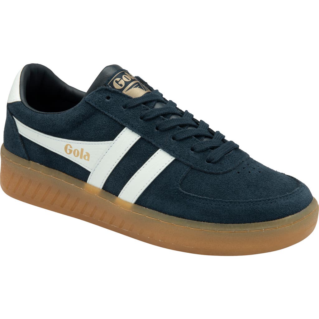 Gola Grandslam Sneaker In Navy/white/gum