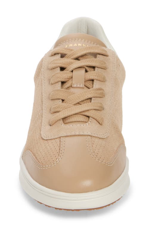 Shop Frankie4 Drew Sneaker In Sand Suede