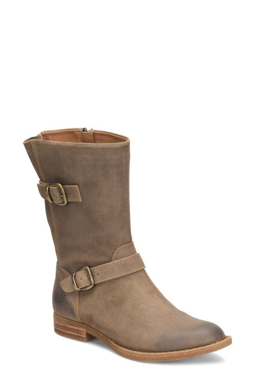Delano Rugged Boot in Taupe Distressed