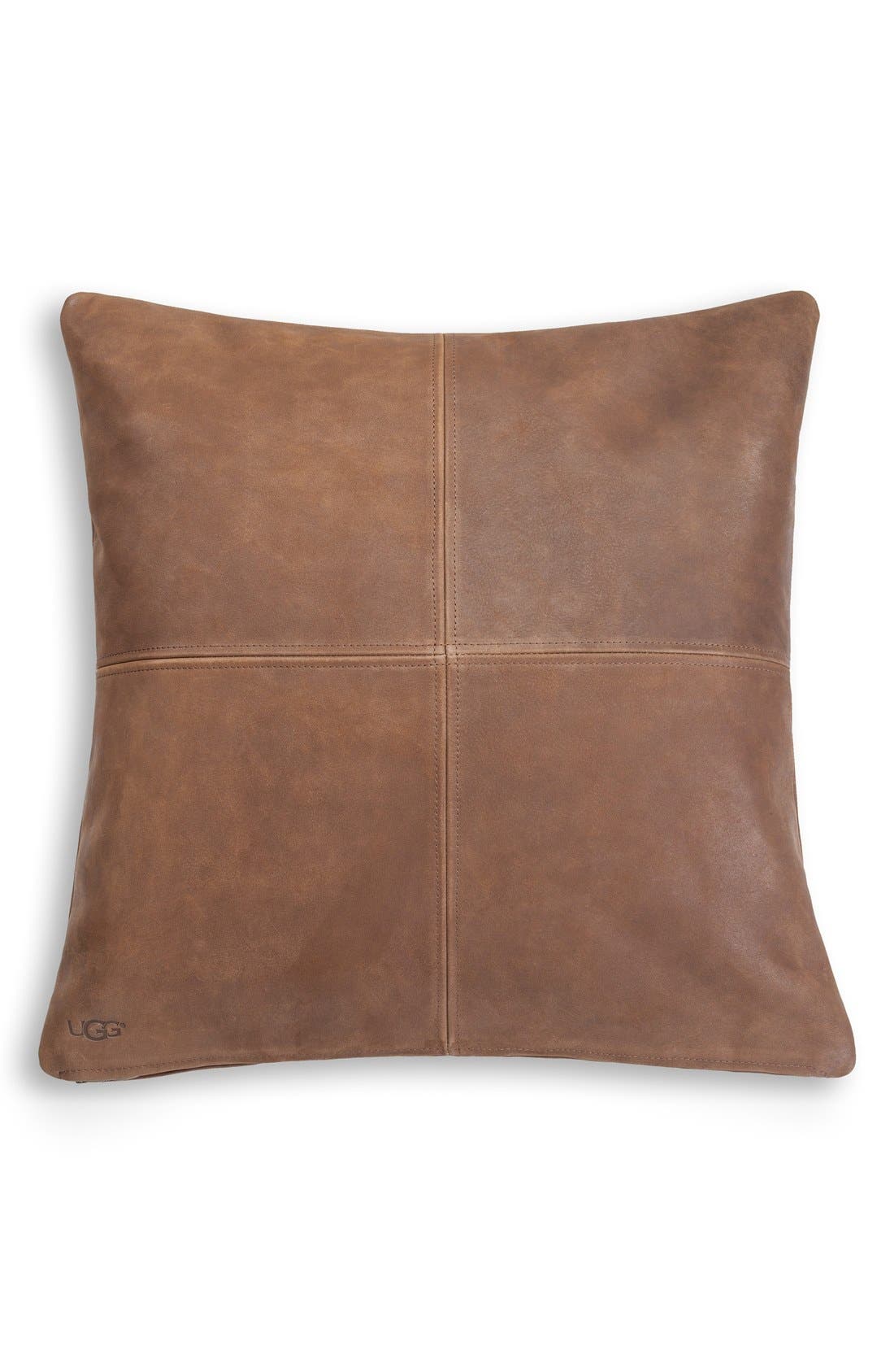 UGG® Australia Windowpane Leather Pillow Nordstrom
