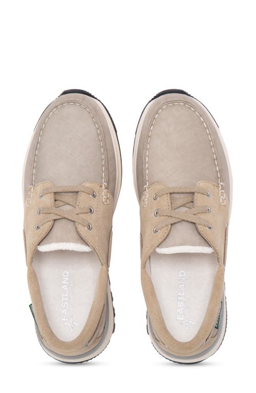 Eastland Leap Trainer Leather Sneaker In Neutral