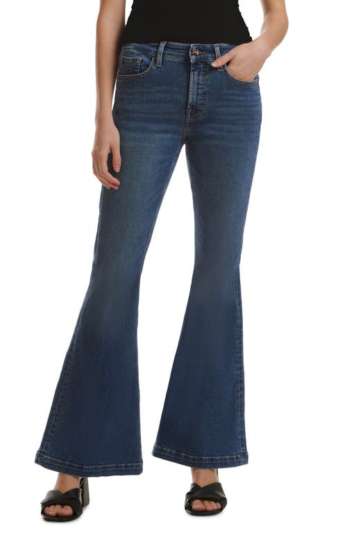 Mid Rise Ultra Flare Jeans in Brynn