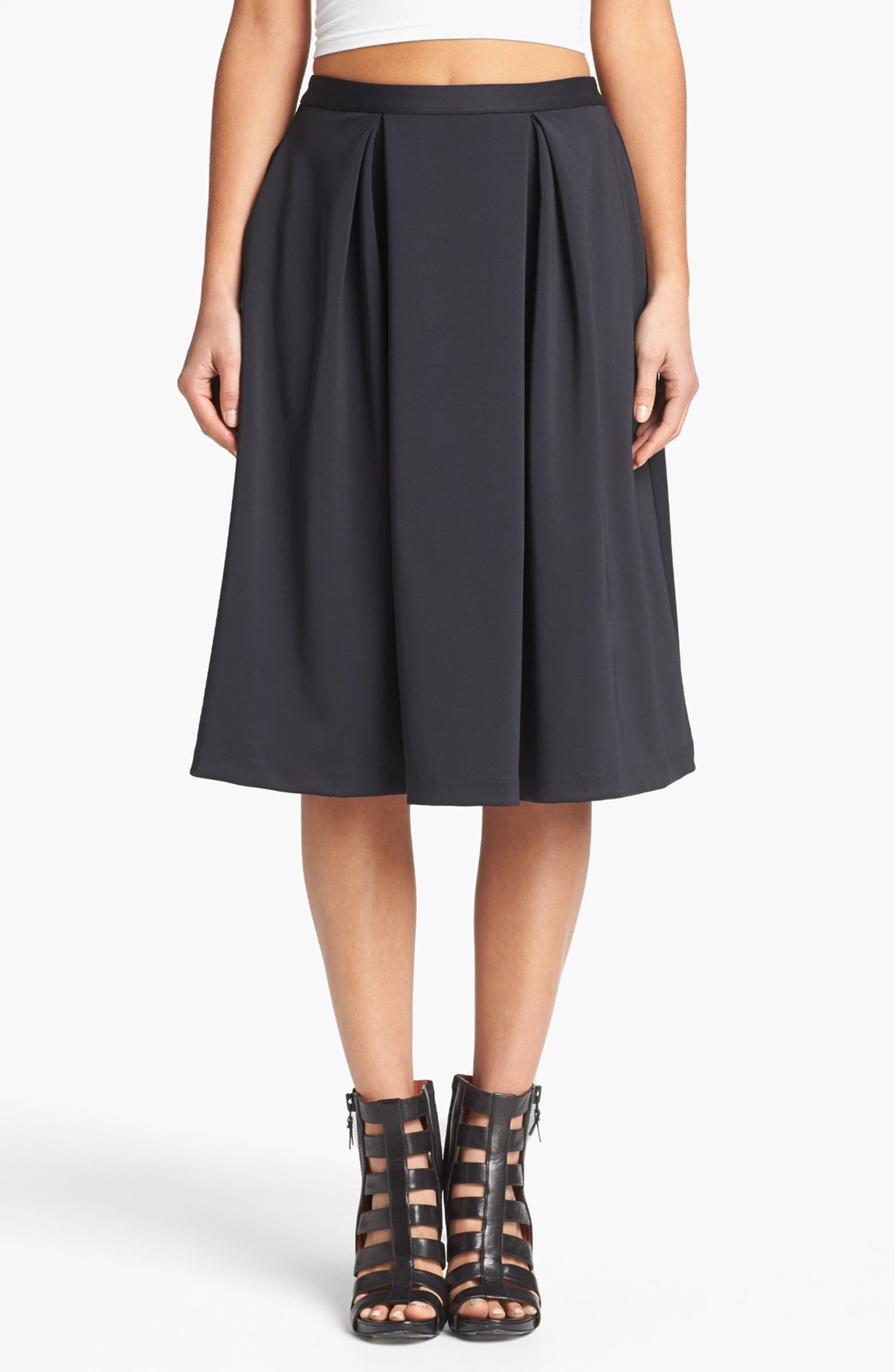 Leith Knee Length Skirt | Nordstrom