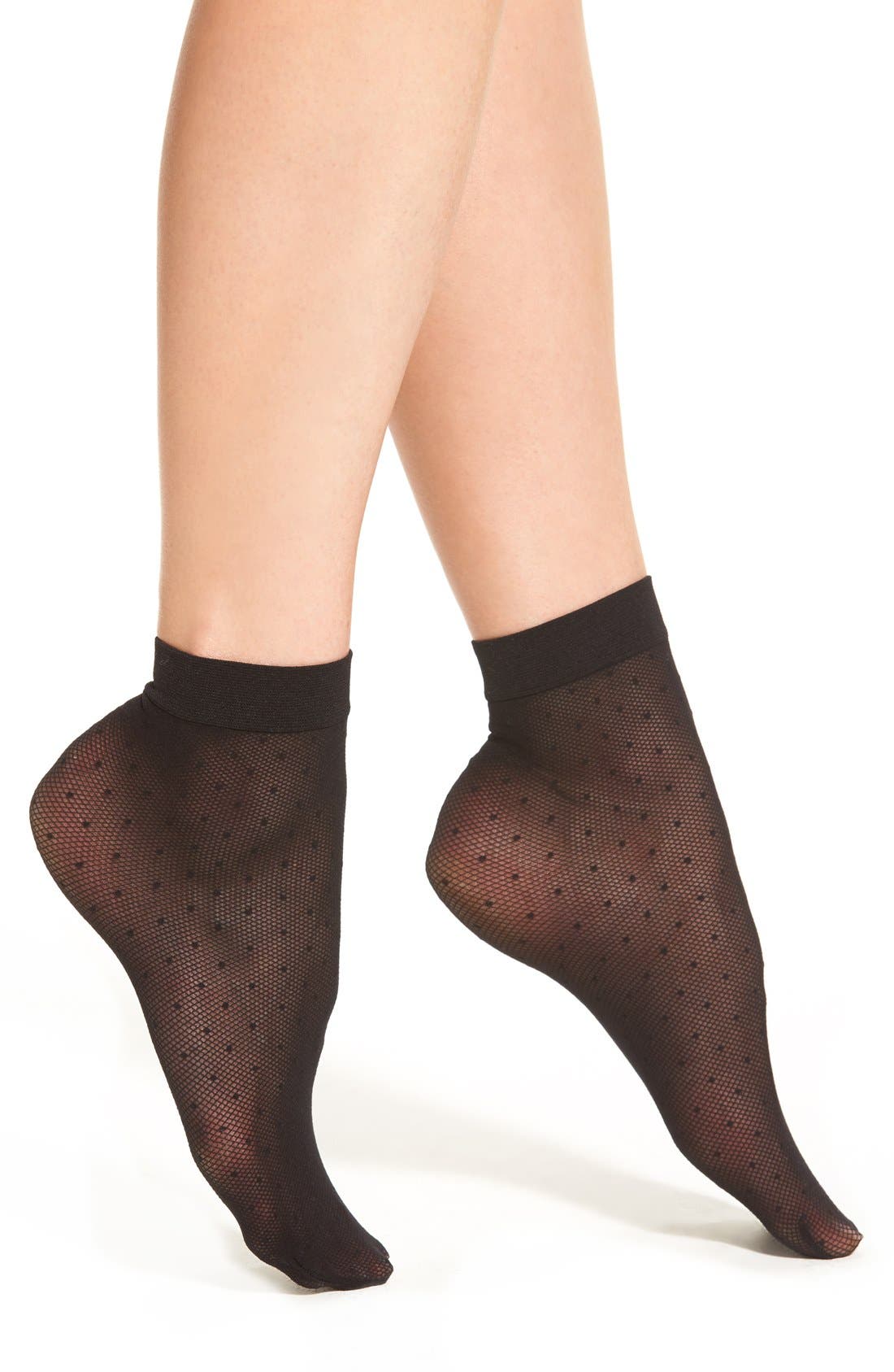 Chelsea28 Sheer Dot Anklet Socks Nordstrom