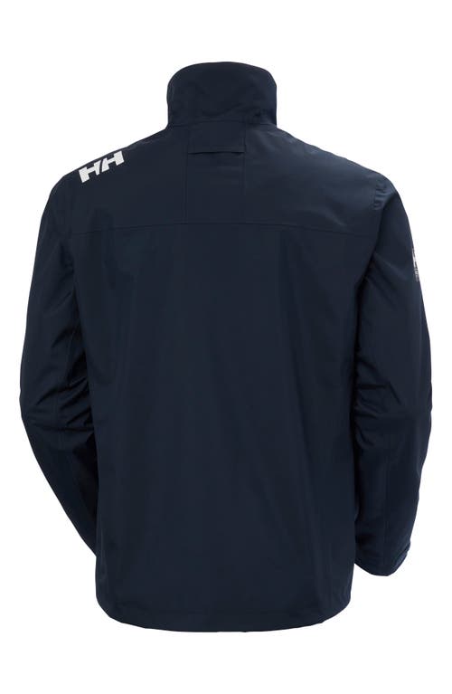 Helly Hansen Crew 2.0 Waterproof Sailing Jacket In Navy