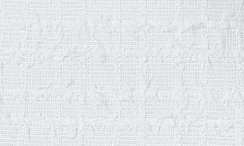 Endless Rose Crop Tweed Jacket In White