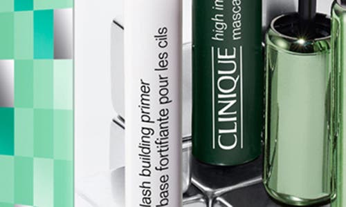 CLINIQUE CLINIQUE HIGH IMPACT LASH LINE-UP 3-PIECE MAKEUP GIFT SET $77 VALUE