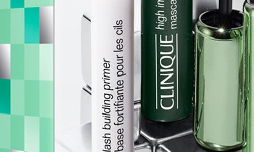 Shop Clinique High Impact Lash Line-up 3-piece Makeup Gift Set $77 Value In No Color