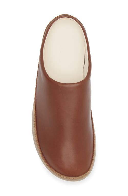 Shop Olukai Hāmani Leather Mule In Toffee/tan