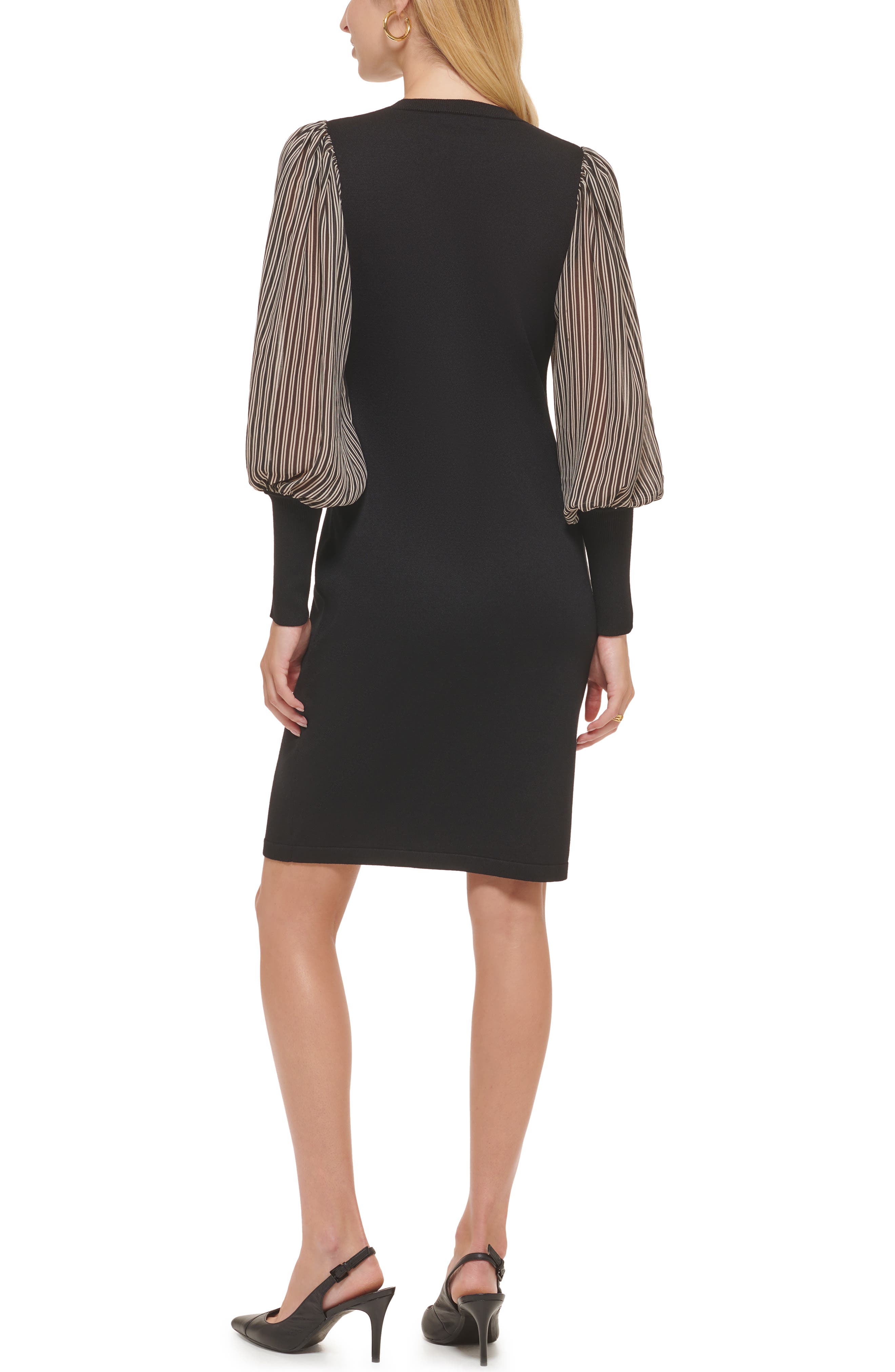 Calvin Klein Stripe Print Sleeve 